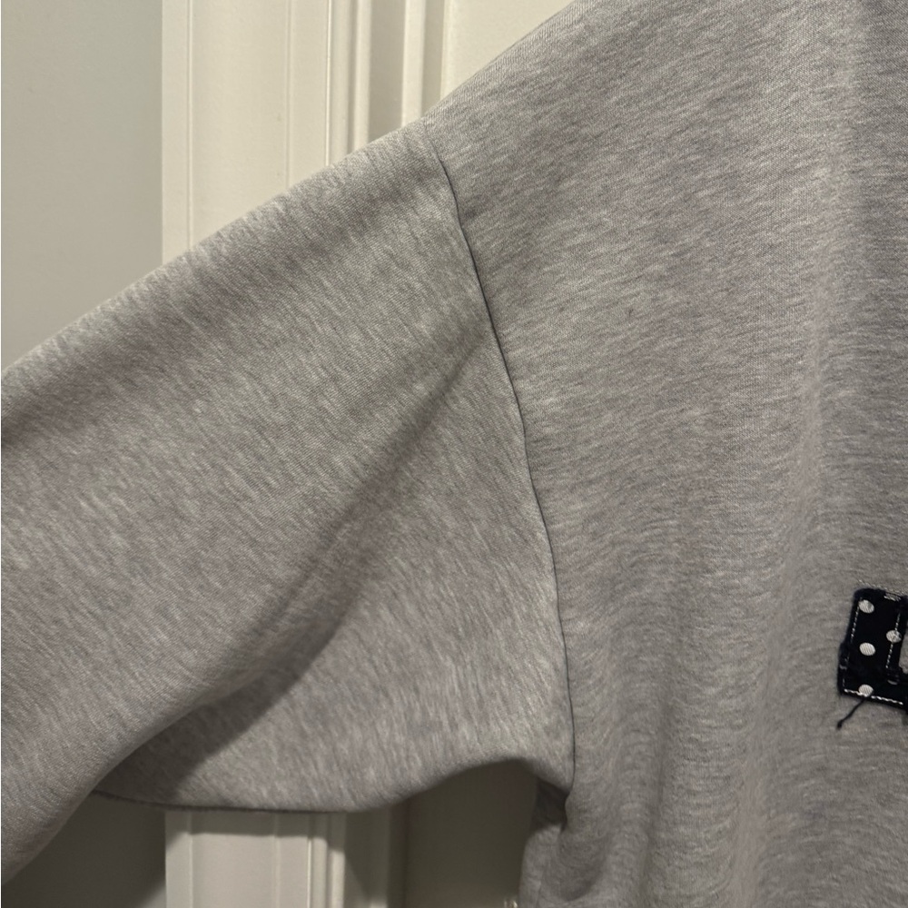 Edikted Gray 'I Love London' Sweatshirt Hoodie Size XL - Picture 13 of 14